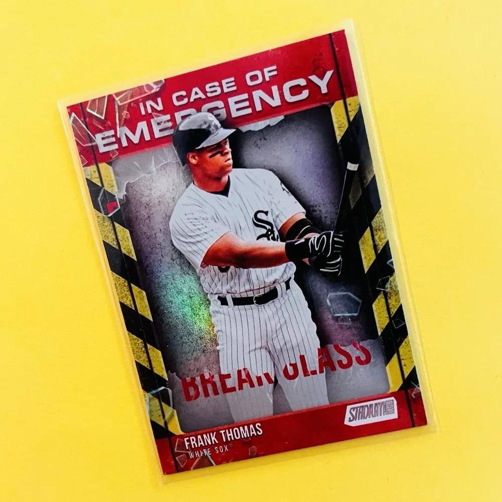 2025 Topps Stadium Club - Frank Thomas In Case‎ of Emergency #ICE-16 Insert